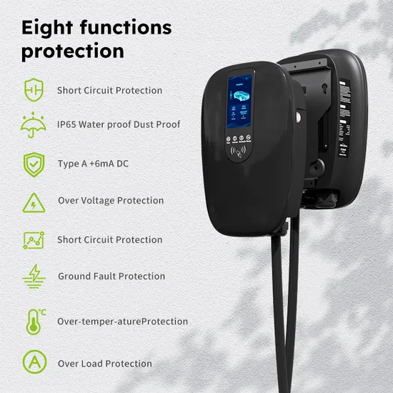 Cargador de coche Green Science Smart Home EV con aplicación/tarjeta RFID/WiFi/Bluetooth