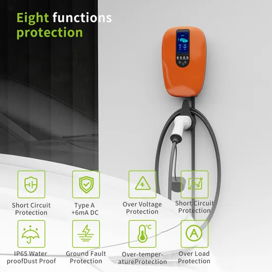 Estación de carga para vehículos eléctricos EV con lector de tarjetas RFID