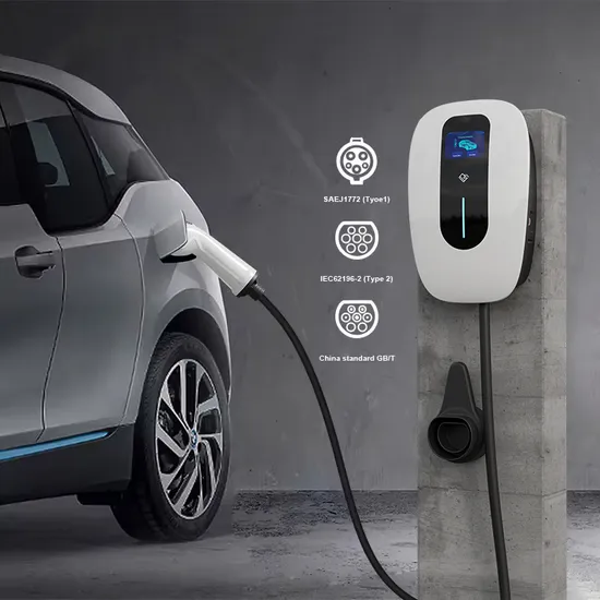 Venta caliente montaje en piso APP trifásico o tarjeta RFID AC 11kw Cargador rápido para el hogar EV con enchufe tipo 2