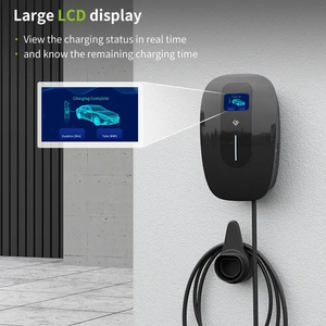 Cargador de coche EV montado en la pared RFID Saej1772 EV cargador Smart Pole