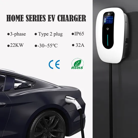La UE máxima actual de 32AMP 22kw enchufa el cargador móvil de Control EV
