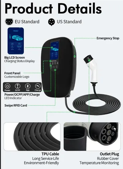 Green Science 7kw 32A Tipo 2 EV Wallbox con estación de carga