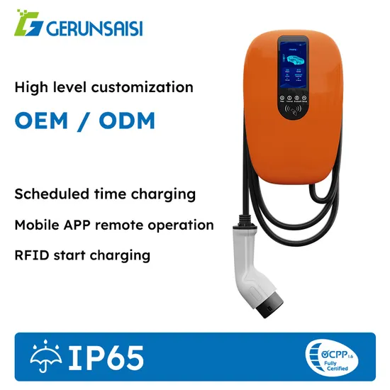Cargador eléctrico Microbus Evse EV de 7/11/22 Kw para VW ID3 ID5 Gbt, cargador EV de 32A y 7kw