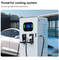 Estación de carga comercial de 120kw compatible con sistema de gestión Ocpp Estación de carga rápida de 60kw Cargador EV de 44kw