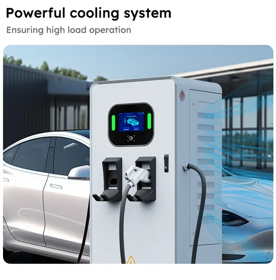 Estación de carga comercial de 120kw compatible con sistema de gestión Ocpp Estación de carga rápida de 60kw Cargador EV de 44kw