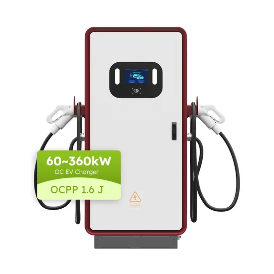 Cargador de CC EV montado en el suelo con embalaje de paletas OEM tipo 2 de 380 V 60 kw