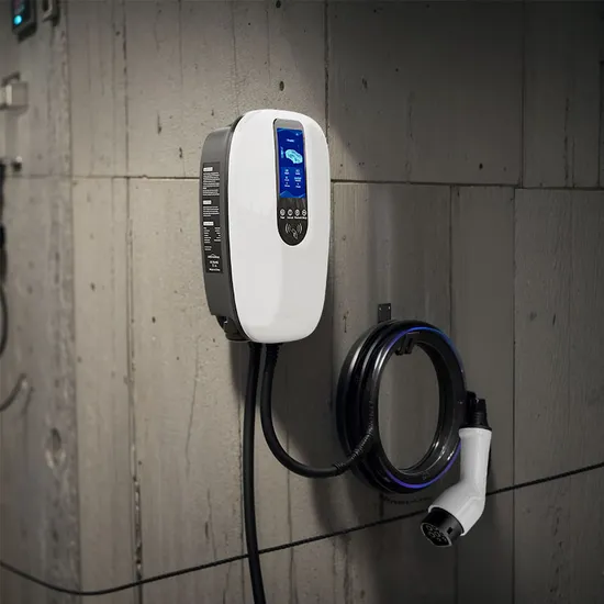 Cargador de coche Evse de 220V para todos los vehículos eléctricos con funciones de tarjeta WiFi/APP/RFID