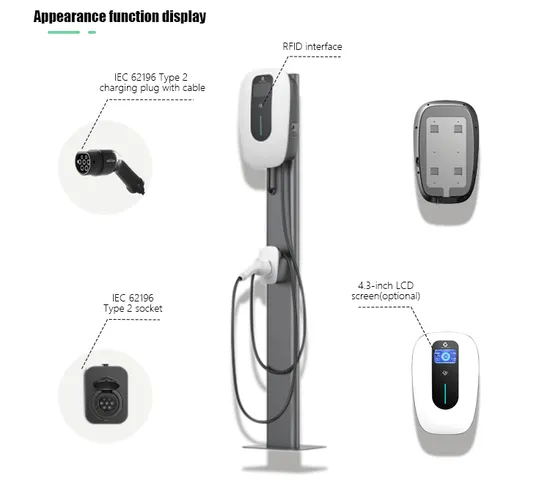 AC Home 7kw 32A 220V Tipo 2 Ocpp WiFi 7kw Estaciones de carga de coches eléctricos con precio