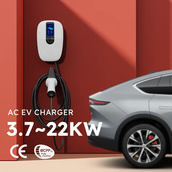 Estación de carga EV de protección contra fugas tipo 2 Wallbox AC+DC 7kw
