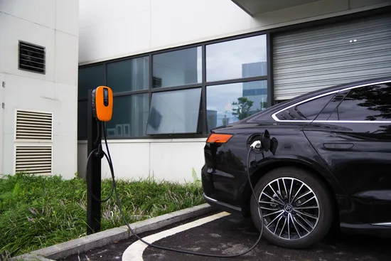Cargador EV Wallbox RFID 22kw tipo 2 con aplicación