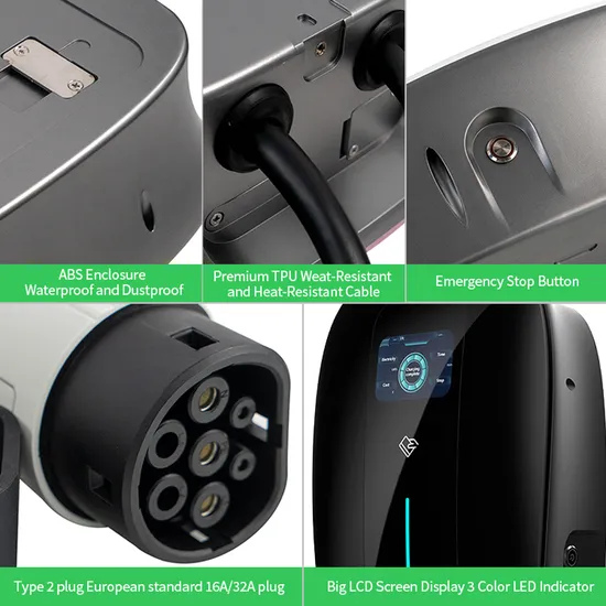 Cargador de estación de carga EV para coche eléctrico Wallbox de 7kw