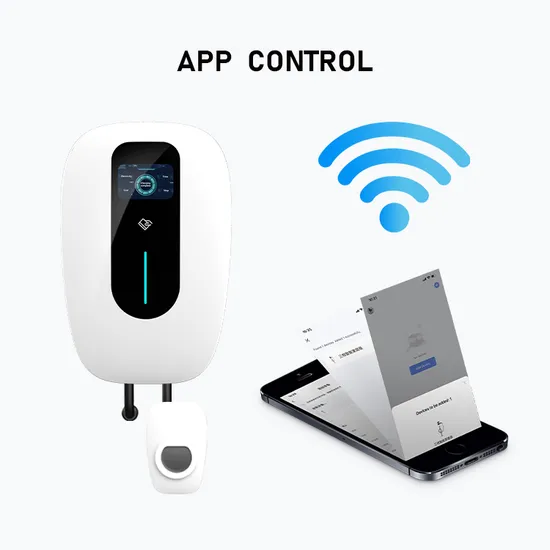 Certificado FCC Garantía WiFi APP Control Tipo 1 SAE J1772 EV Cargador Wallbox 32A Monofásico 110V 220V 7kw