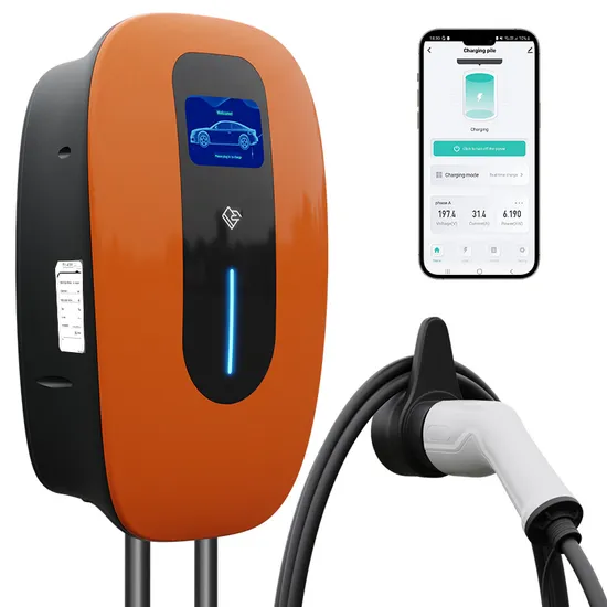 pila EV del cargador del hogar EV de 22kw 32A Evse Wallbox que carga Staion APP ajustable