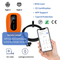 Ventas calientes FCC ETL aprobó la tarjeta RFID WiFi 4G APP Control monofásico 110V 220V 32A/40A/48A Nivel 2 AC EV Cargador Wallbox con enchufe J1772 tipo 1