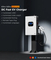 GB/T Ocpp EV Cargador de vehículo eléctrico de 30kw Cargador de coche Modelo de pantalla Cargador DC EV