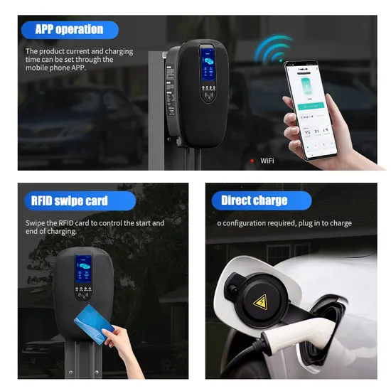 Estación de carga del cargador del coche del vehículo eléctrico del nivel 2 del tipo 1 de Smart EV Wallbox del uso en el hogar