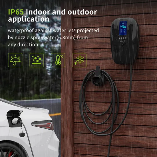 Cargador inteligente EV para el hogar, tecnología avanzada, bajo precio, 7kw, RFID, APP