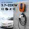 Retractor de cable de cargador EV tipo 2 con resorte