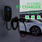 Estación de carga de coche EV de pared, nivel 2, modo 3, 11kw, 16A