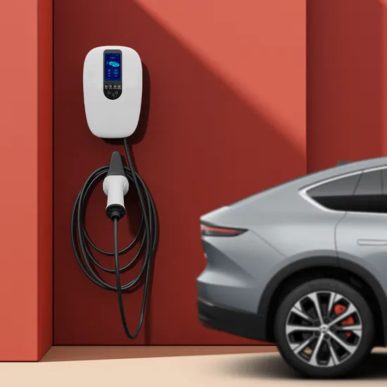 Nuevo diseño popular, cargador EV de 7kw, uso doméstico, estación de carga para coche eléctrico, cargador de coche EV montado en la pared