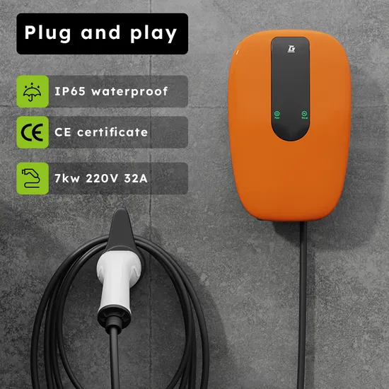 Cargador EV Tipo 2 7,2 Kw Monofásico con Plug and Charge
