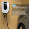 Protección de lápiz 4G WiFi Smart APP Ocpp 7kw AC Cargador EV Tipo 2 Wallbox con Dlb para uso doméstico