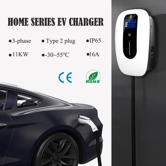 Cargador EV Level2 IEC 62196 Tipo 2 Cargador EV con enchufe 11kw