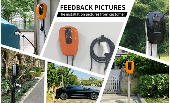Green Science Wallbox-cargador de pared para coche EV, estación de carga trifásica de 22KW, 32A, CA, EV con OCPP