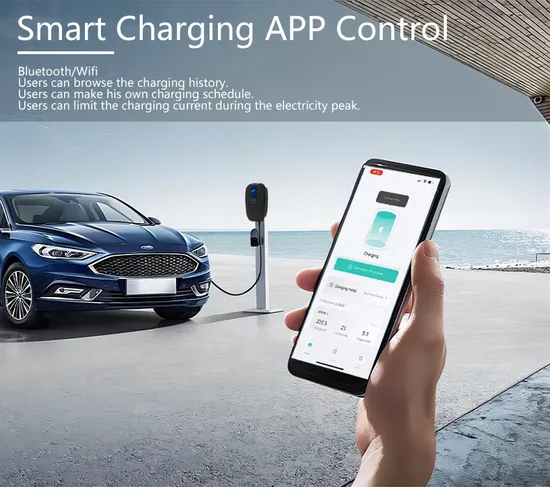 Estación de carga rápida para el hogar de CA Wallbox EV, estación de carga para coche eléctrico, 22kw