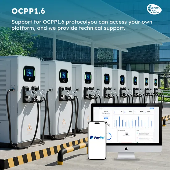CCS2 DC EV Charger DC Estación de carga rápida con pantalla Ocpp Commercial