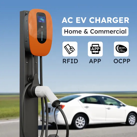 Estación de carga de estación de vehículo eléctrico APP/RFID tipo 2/Gbt
