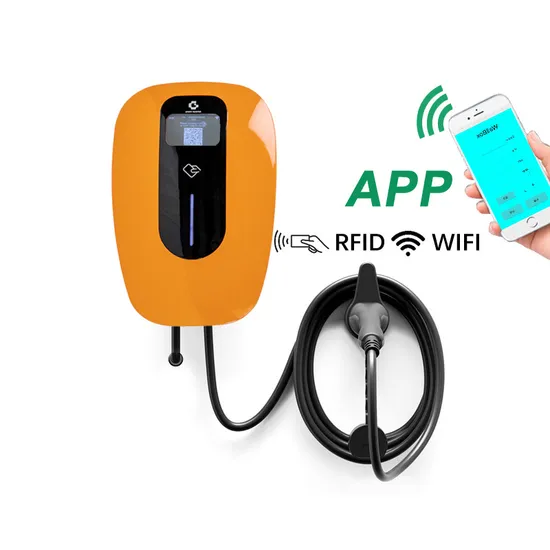 Enchufe tipo 2, cargador aprobado ISO, estaciones de carga EV Wallbox de nivel 2