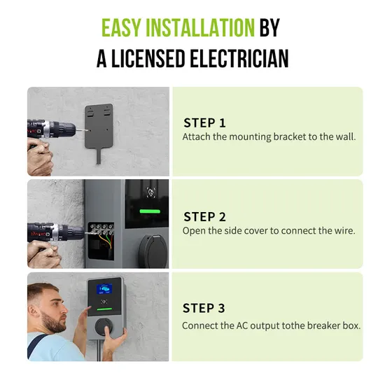 Cargador EV 11kw tipo 2 IEC62196-2 con Cable de 5m 16A trifásico Evse Wallbox 380V para estación de Carga de coche de vehículo eléctrico
