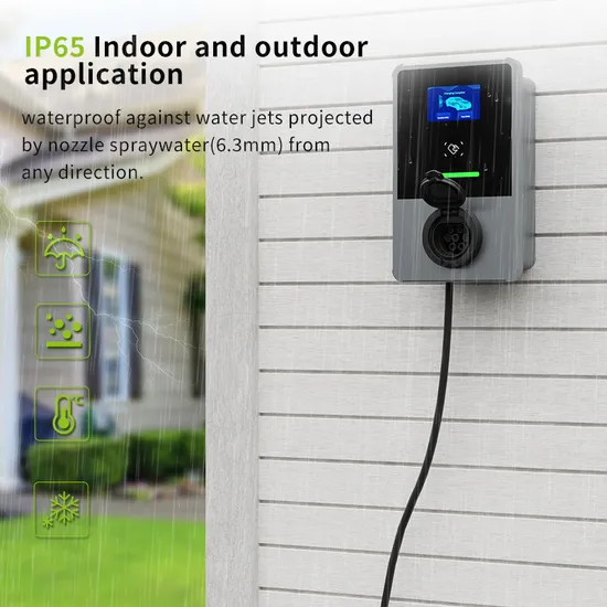 Uso doméstico del cargador EV Wallbox aprobado por CE RoHS con aplicación