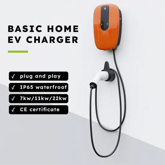 Cargador EV estándar a buen precio con control WiFi para reproducir y enchufar