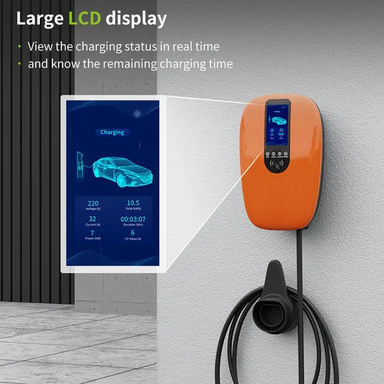 Estación de carga para vehículos eléctricos EV con lector de tarjetas RFID