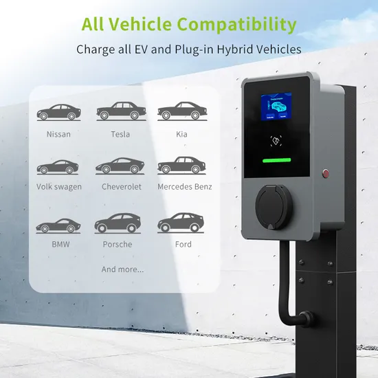 Cargador inteligente inalámbrico EV con tarjeta RFID/WiFi y control de aplicaciones