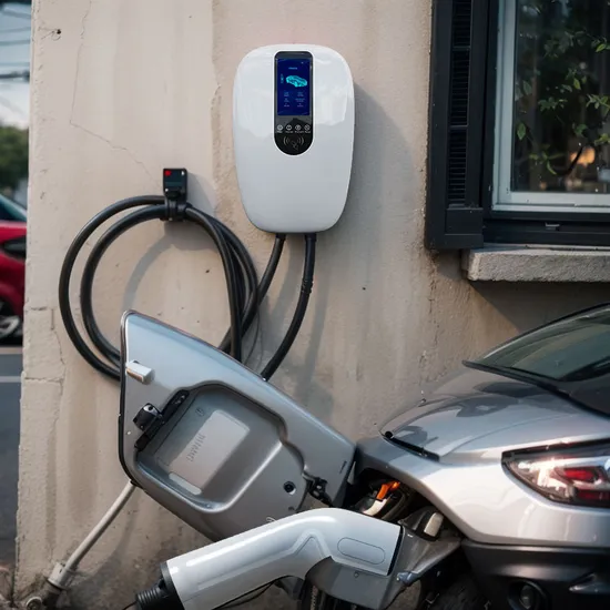 22 la estación del cargador de la CA EV del kilovatio 11kw Wallbox llena uso comercial