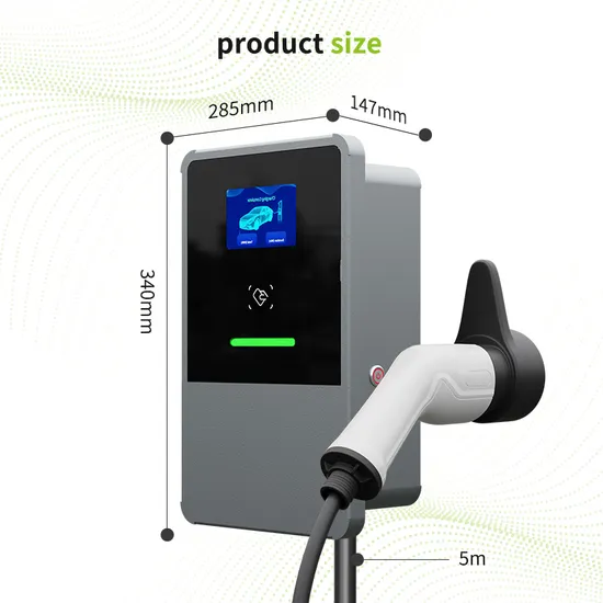 Control remoto uso doméstico inteligente 32 a 7kw caja de pared de energía Solar monofásica estación de carga EV con soporte para coche EV