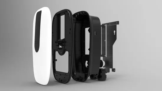 Cargador elegante del soporte 7kw 11kw 22kw EV de la pared de la estación de carga de APP EV