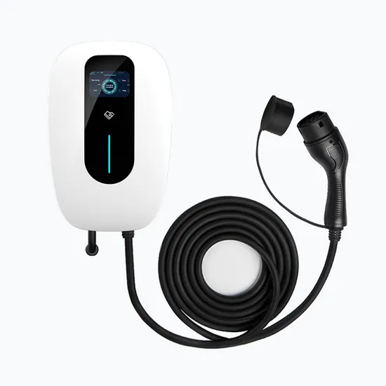 CE RoHS FCC monofásico tipo 2 7kw 32A EV cargador AC Wallbox control de estación de carga por aplicación