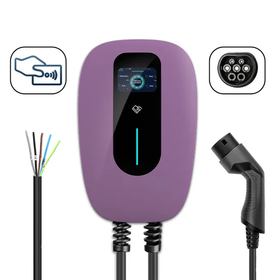 WiFi 4G APP tipo 2 32A trifásico 380V 11kw Wallbox EV cargador estación de carga rápida para vehículos eléctricos