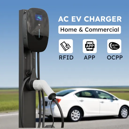 Fabricante Ocpp Tipo2 Tipo1 11kw AC Cargador EV Wallbox Control de APP