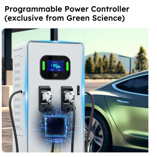 Estación de carga EV súper rápida de 180kw para autopista, punto de carga para autobús eléctrico público de 60kw, 120kw hasta 180kw