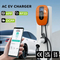 tipo 1 2 de la estación de carga de la pila EV del cargador de 7kw 32A EV uso comercial casero Tuya APP