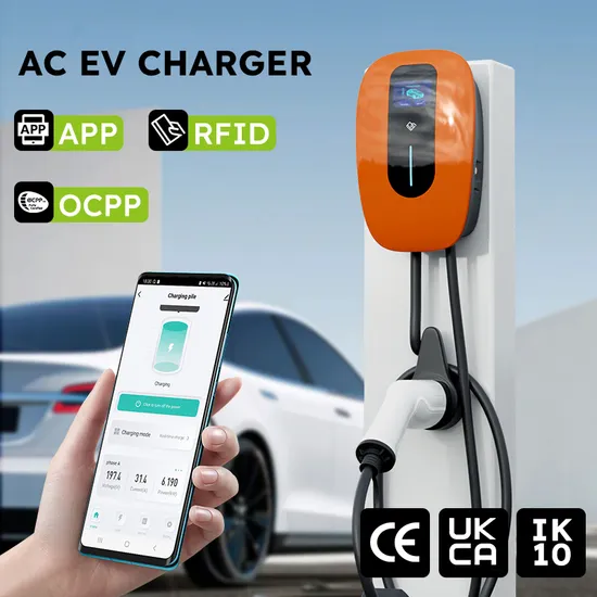 tipo 1 2 de la estación de carga de la pila EV del cargador de 7kw 32A EV uso comercial casero Tuya APP