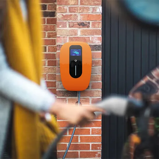 Cargador EV tipo 2, carga montada en la pared para uso doméstico con tarjeta APP/RFID