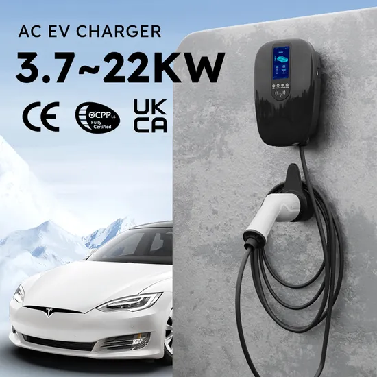 Ocpp 1.6j uso doméstico inteligente 7kw 11kw Modo 3 AC cargador Wallbox para coche eléctrico 16A 32A cargador EV con tarjeta RFID