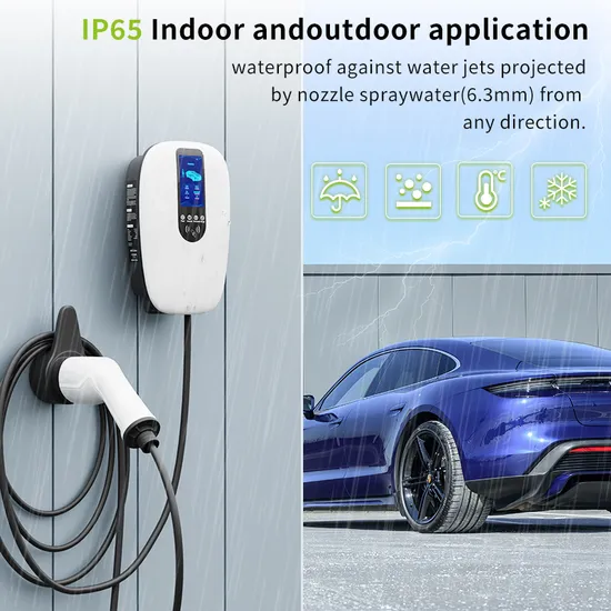 Estación de carga EV para uso doméstico Pila de carga Operación en el hogar 7kw 32A