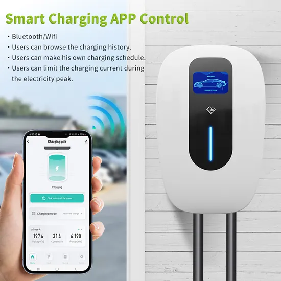 Ocpp 22 Kw AC Cargador EV Pila de carga en el hogar montada en el piso con Ocpp 1.6 opcional